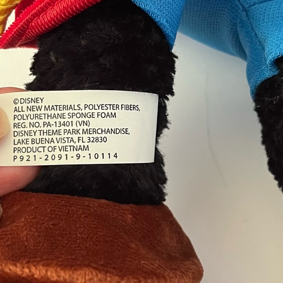 Disney Parks Sorcerer Mickey Wizard Plush With Red Blinking Pointer Finger - Picture 9 of 12